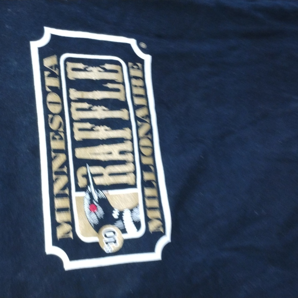 Minnesota Raffle Millionaire LOON Long Sleeve T-Shirt Sz L Lottery DEADSTOCK